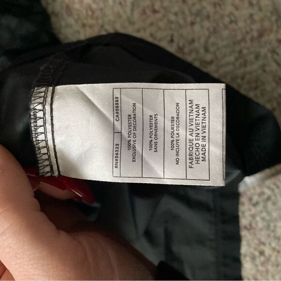 Nike Sportwear Windbreaker Jacket Coat Black Purple Size Medium - Picture 6 of 8